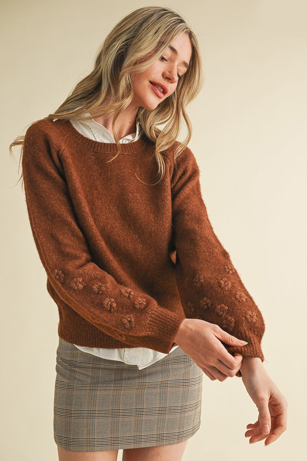 Harvest Blooms Raglan Sweater