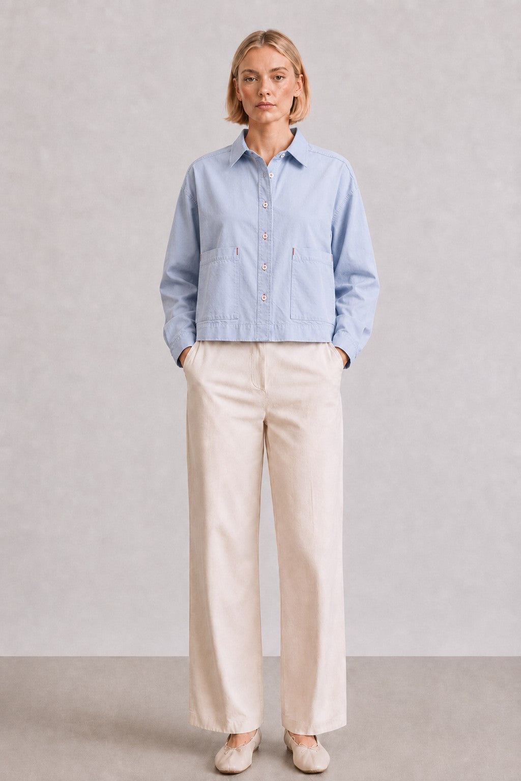 The Everyday Cropped Shirt