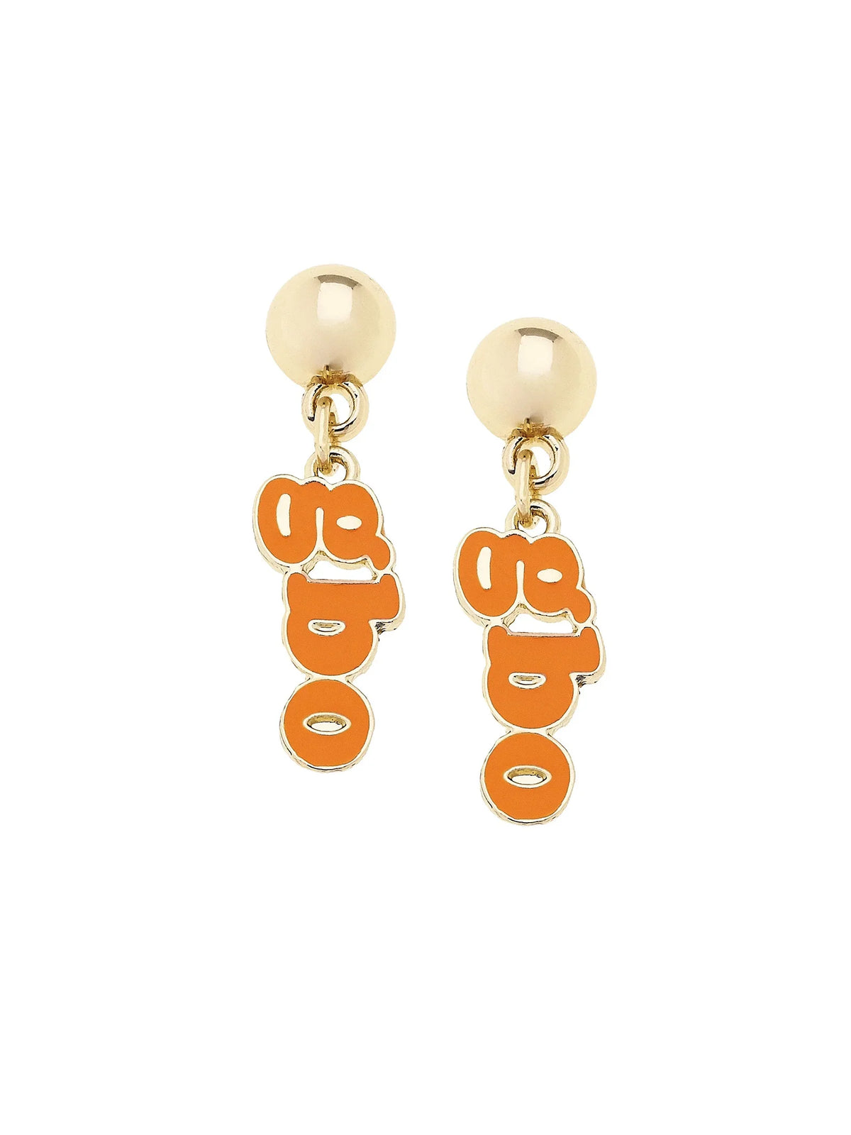 Canvas Tennessee Vols GBO Slogan Earrings