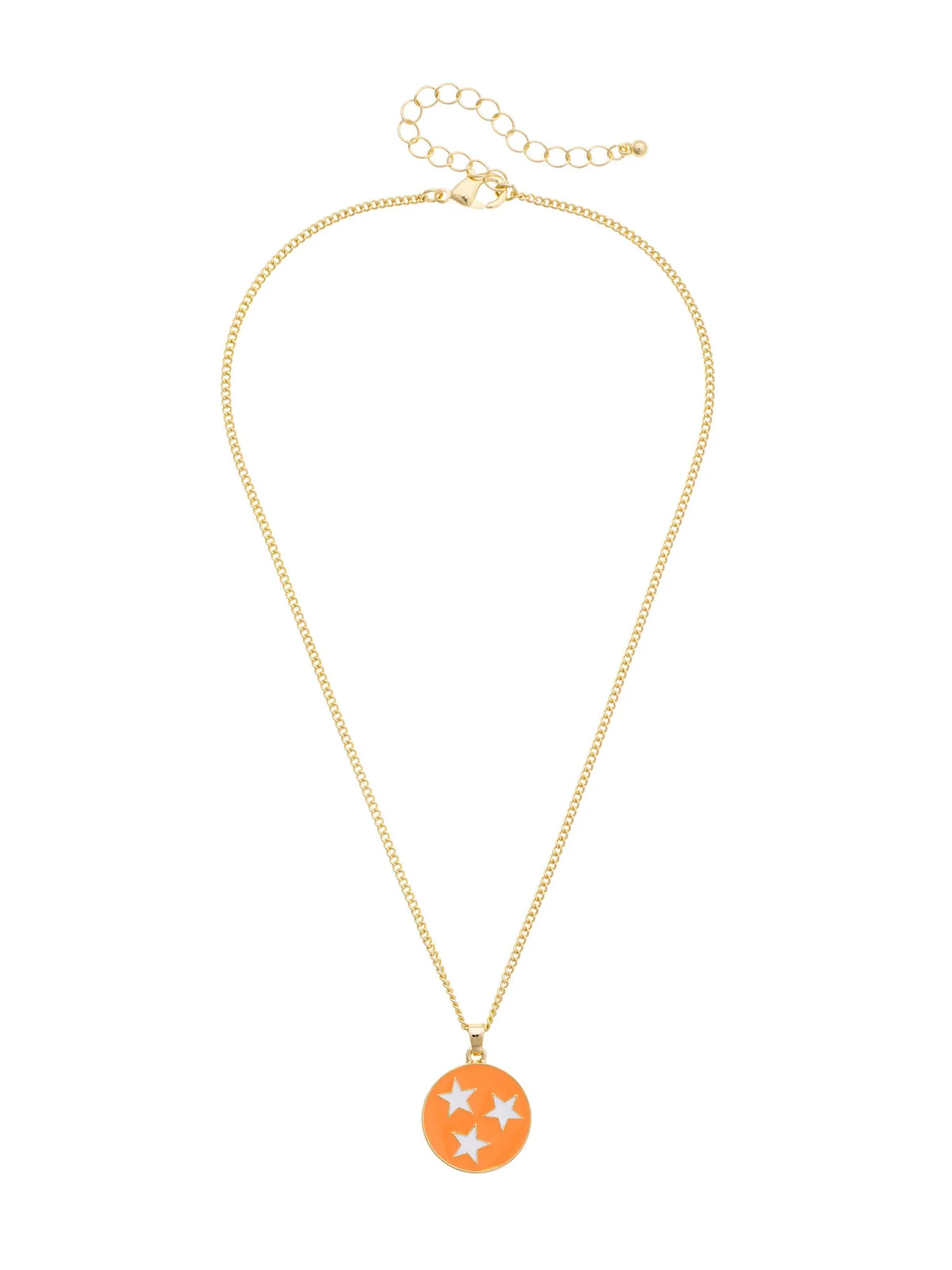 Canvas Tennessee Vols Enamel Icon Necklace