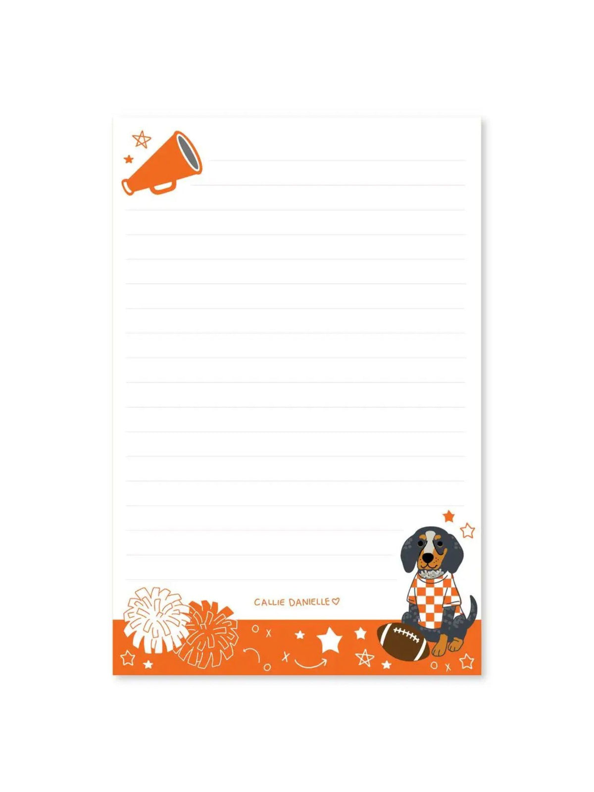 Knox Football Gameday Notepad