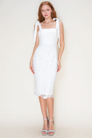 Bloom Contour Midi Dress