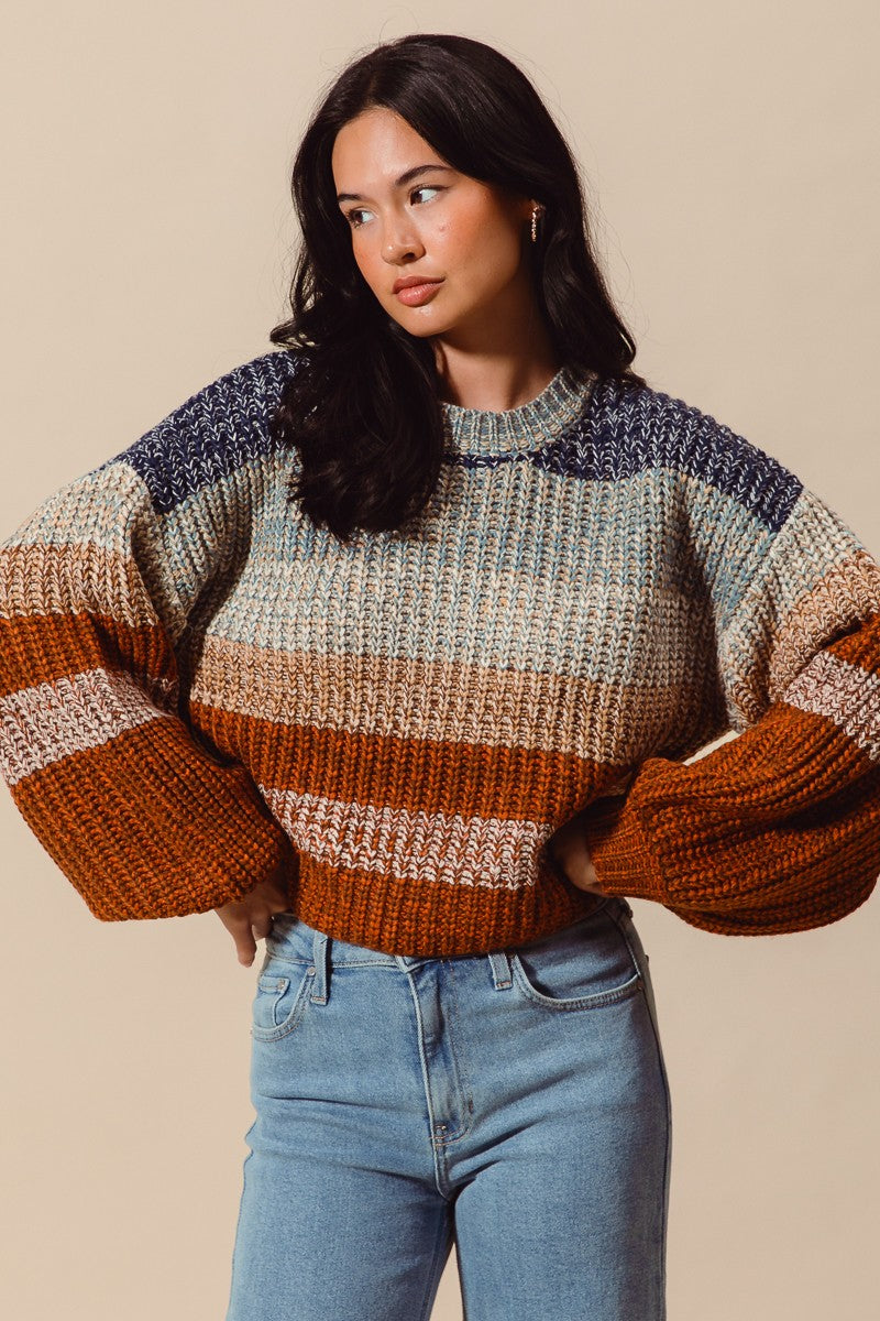 Fresh Take Crop Sweater