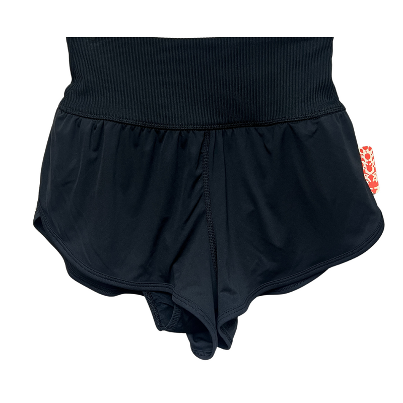 free people game time shorts in black