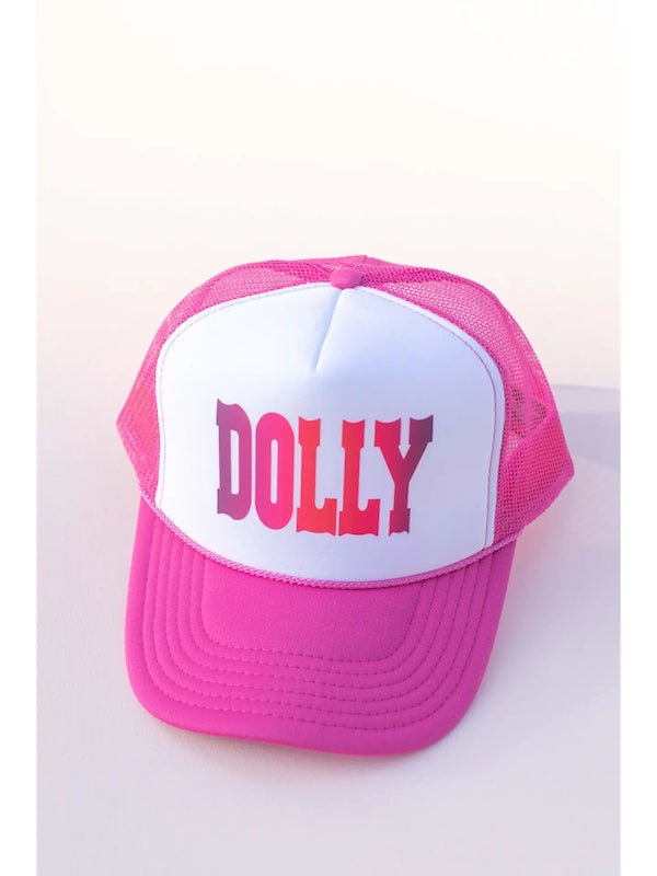 Dolly Western Pink Trucker Cap