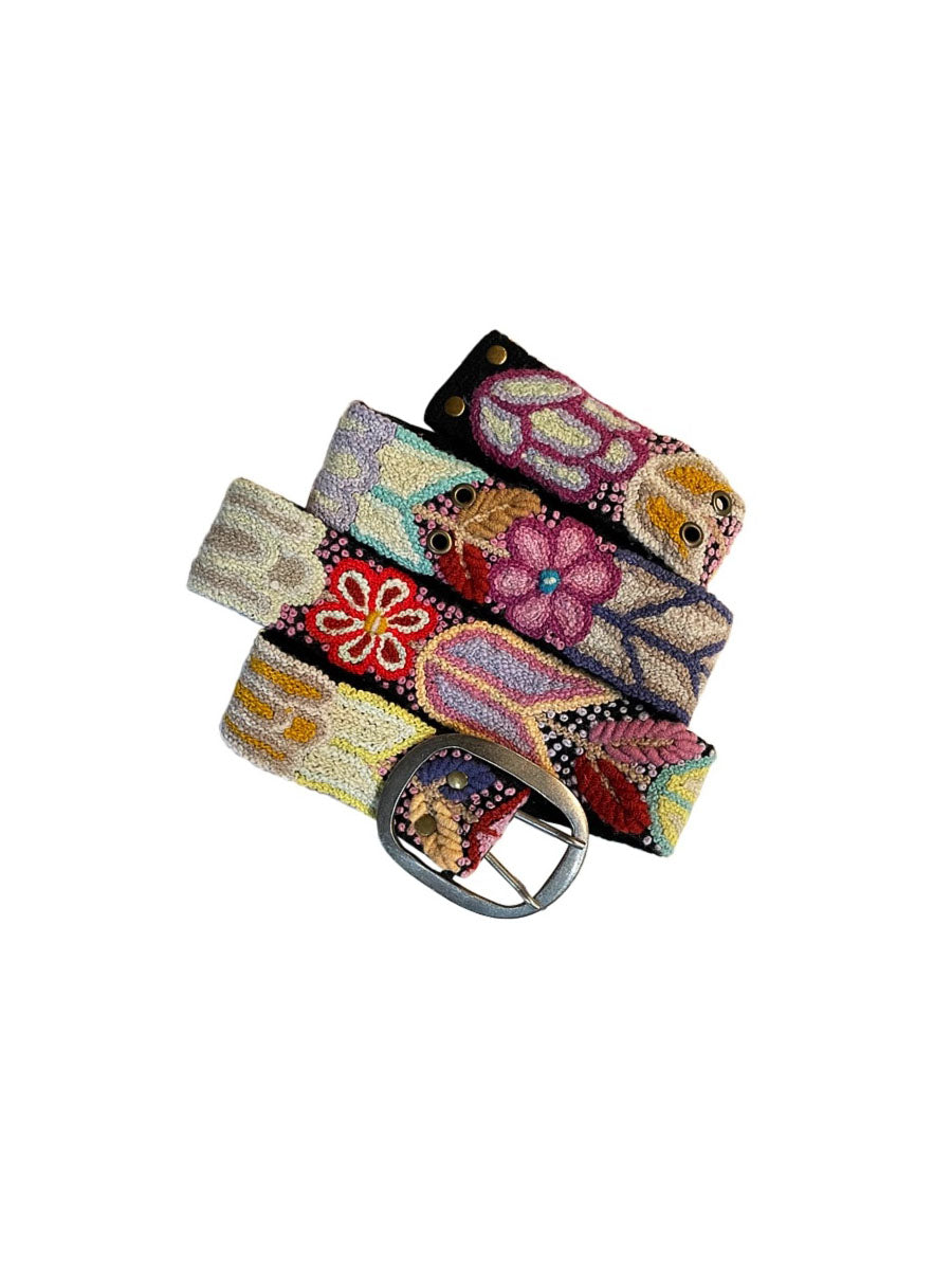 jenny krauss folklorica floral embroidered belt