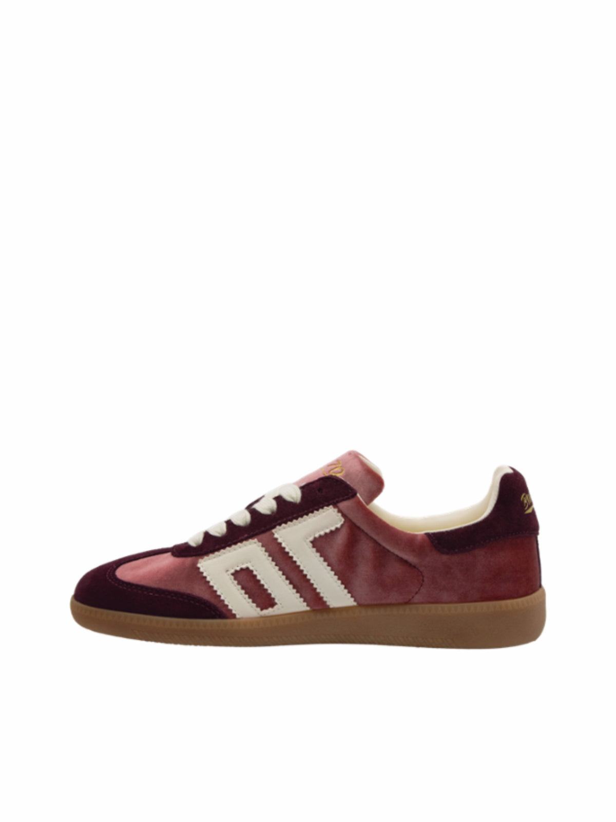 BACK 70 Cloud W26 Velvet Sneaker Wine Butter
