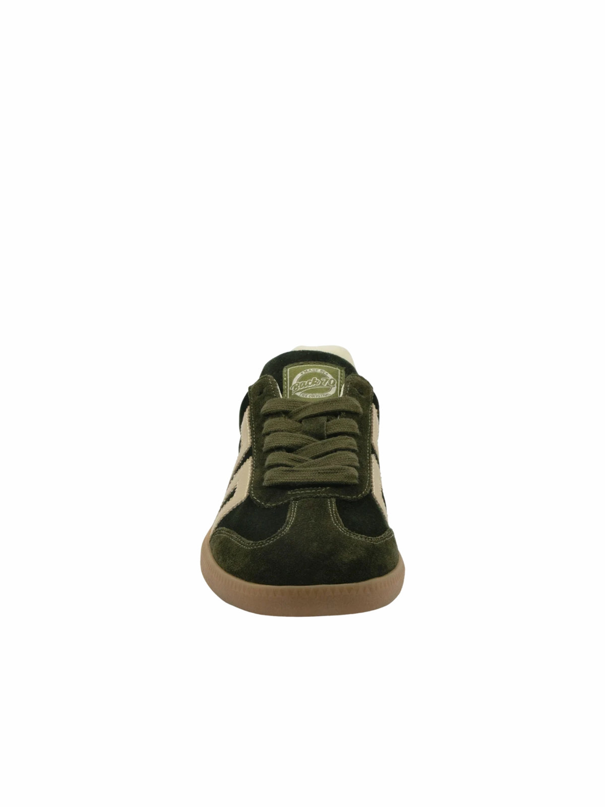 BACK 70 Cloud W26 Velvet Sneaker Olive Gold