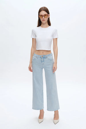 Lisa High Rise Wide Leg Jean