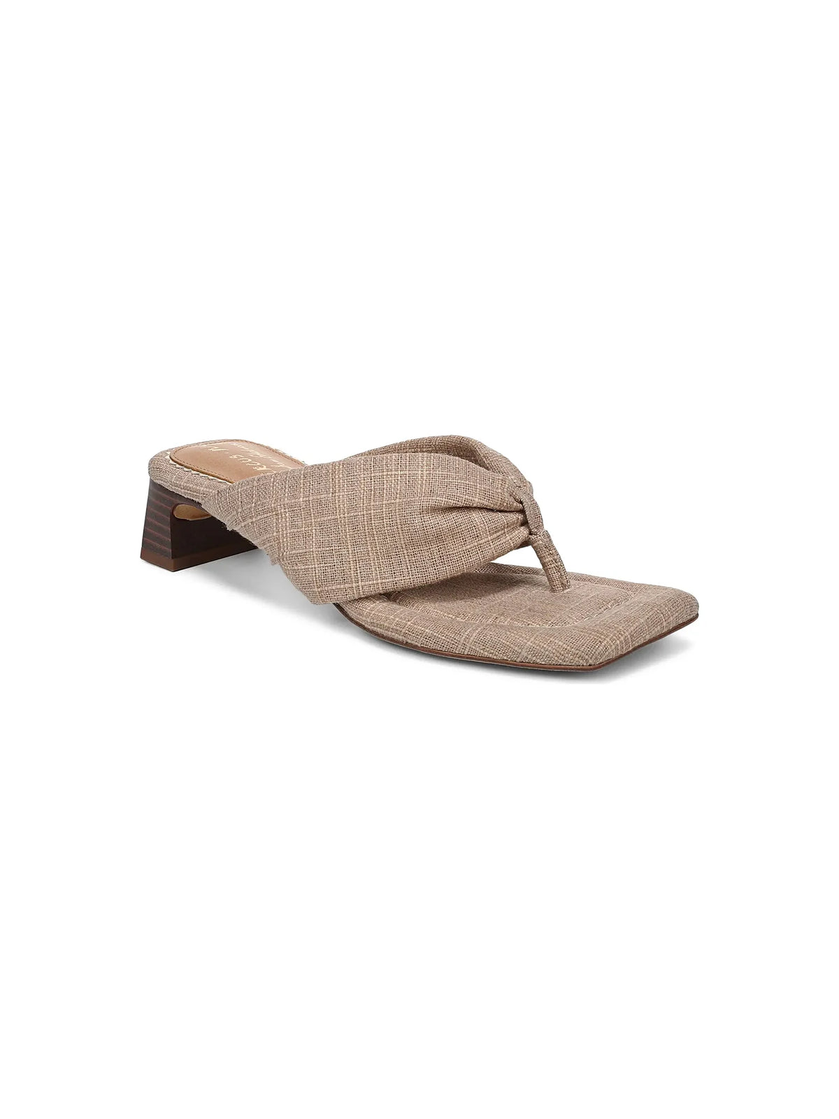 Circus NY by Sam Edelman Colette Thong Sandal in Natural Gold Burlap