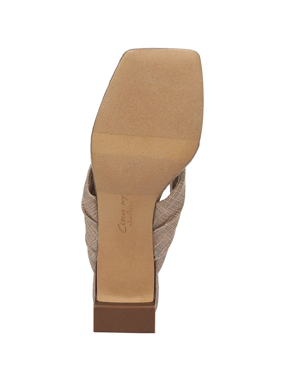 Circus NY by Sam Edelman Colette Thong Sandal in Natural Gold Burlap
