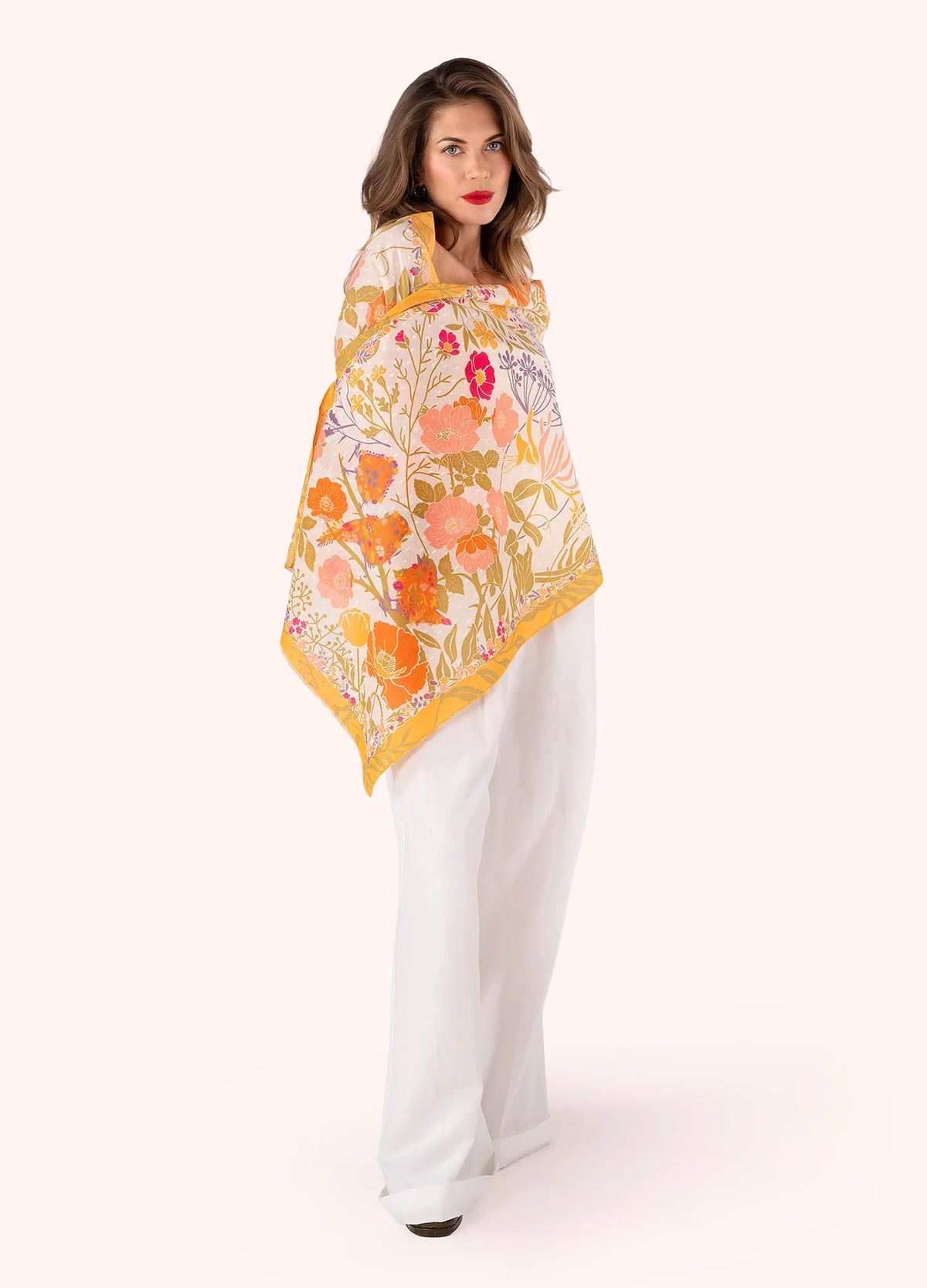 Birds in Bloom Scarf
