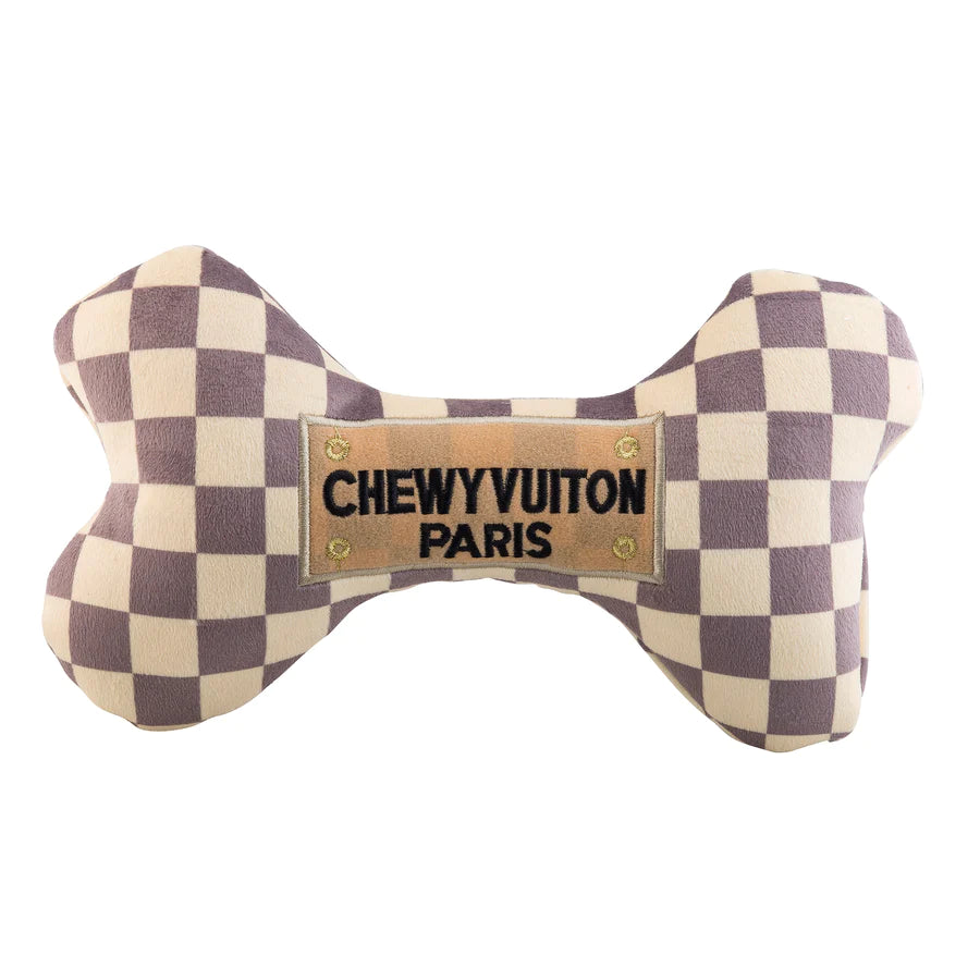 Checker Chewy Vuiton Bone: XL