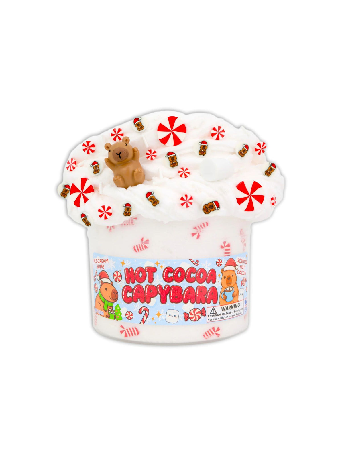 Hot Cocoa Capybara Slime