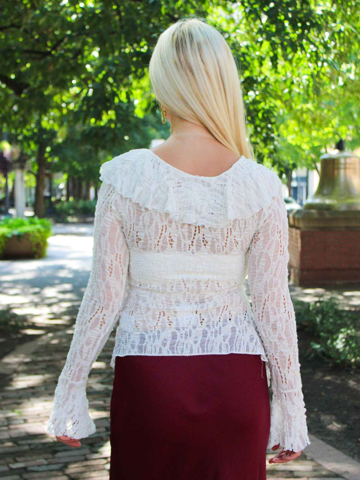 Free People Laney Cardi Ivory