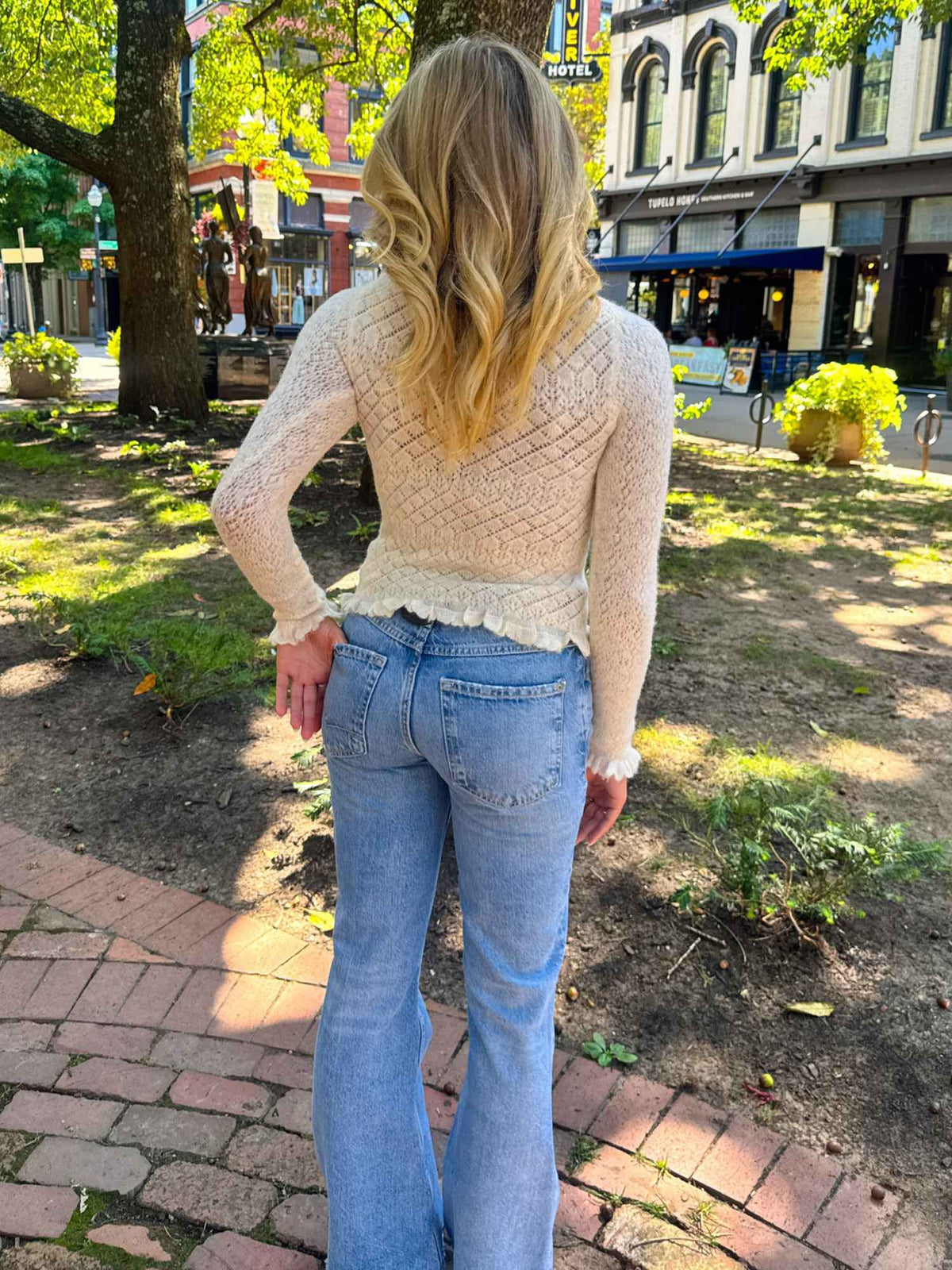 Free People Love SoftSpun Long Sleeve Cardi