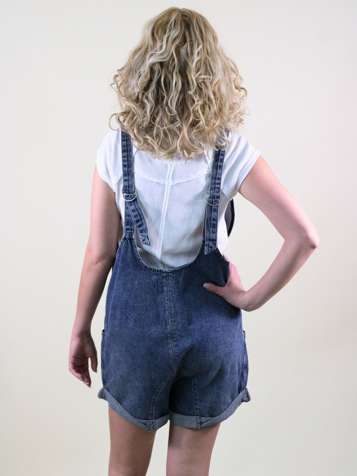 Free People High Roller Shortall Zaza back Model View