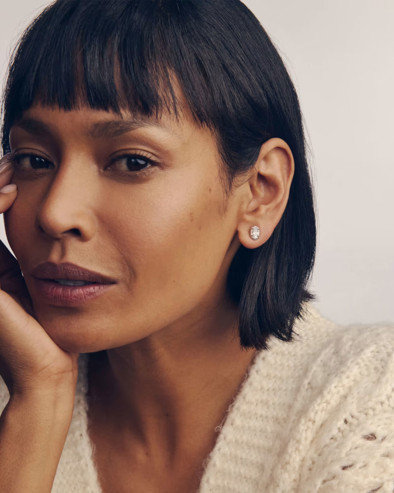 Kendra Scott Mini Ellie Luxe Stud Earrings – Gold