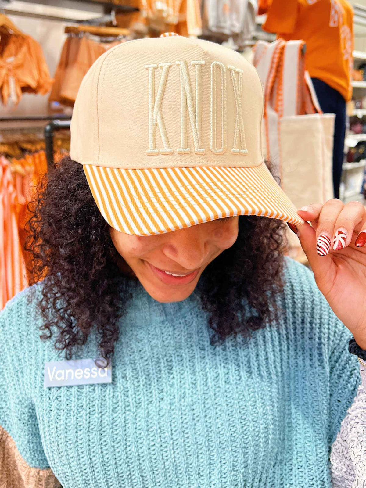 Knoxville Orange Stripe Hat