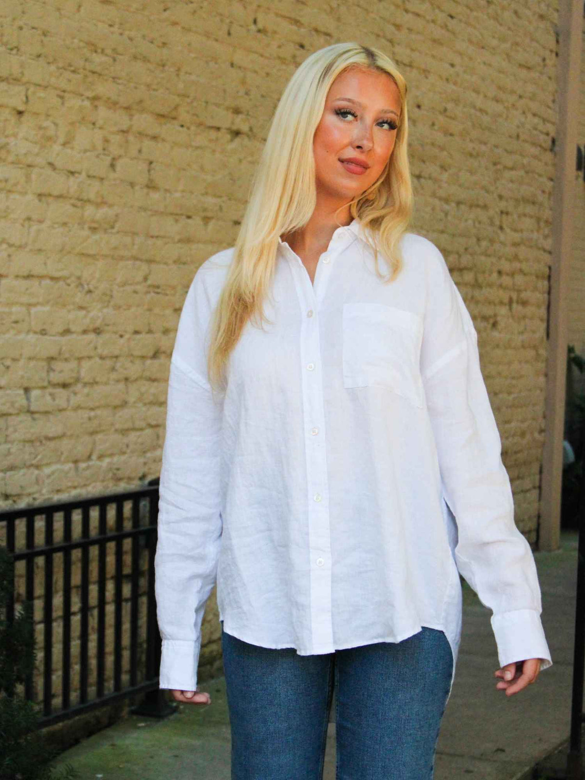 Faherty Laguna Linen Relaxed Shirt