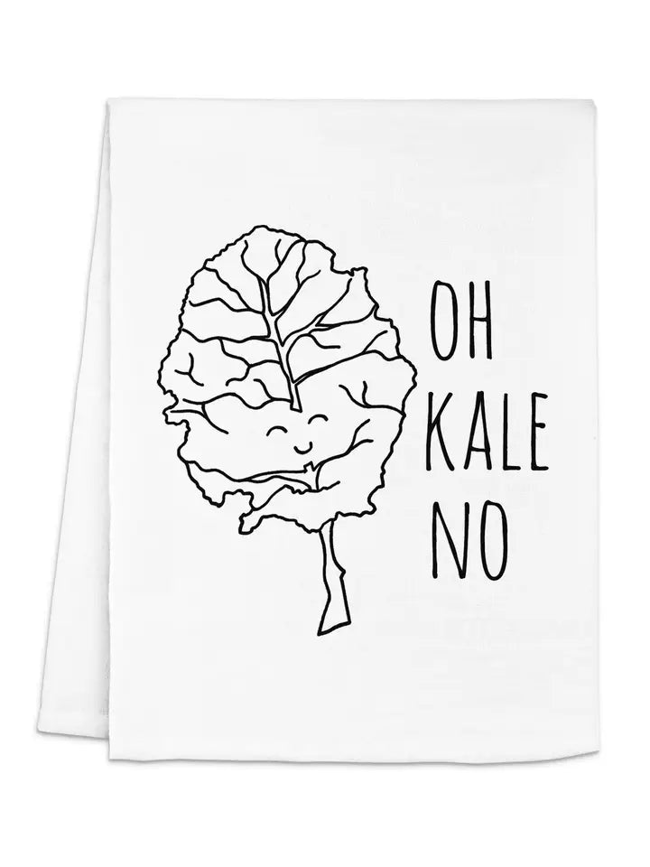 Oh Kale No! Dish Towel