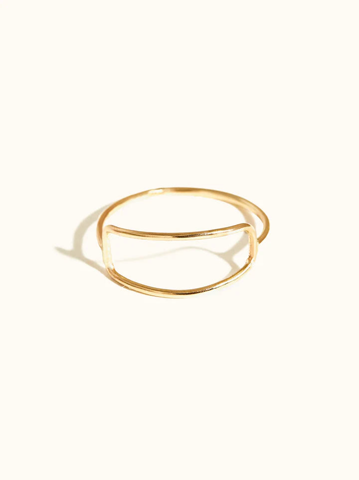 ABLE Open Rectangle Ring