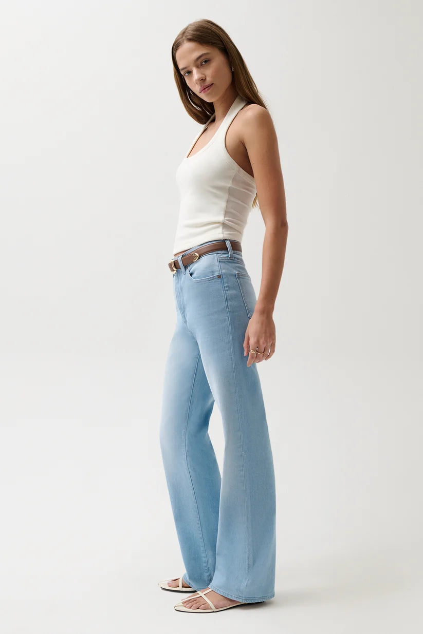 Pistola Evie High Rise Slim Boot Jean Windswept