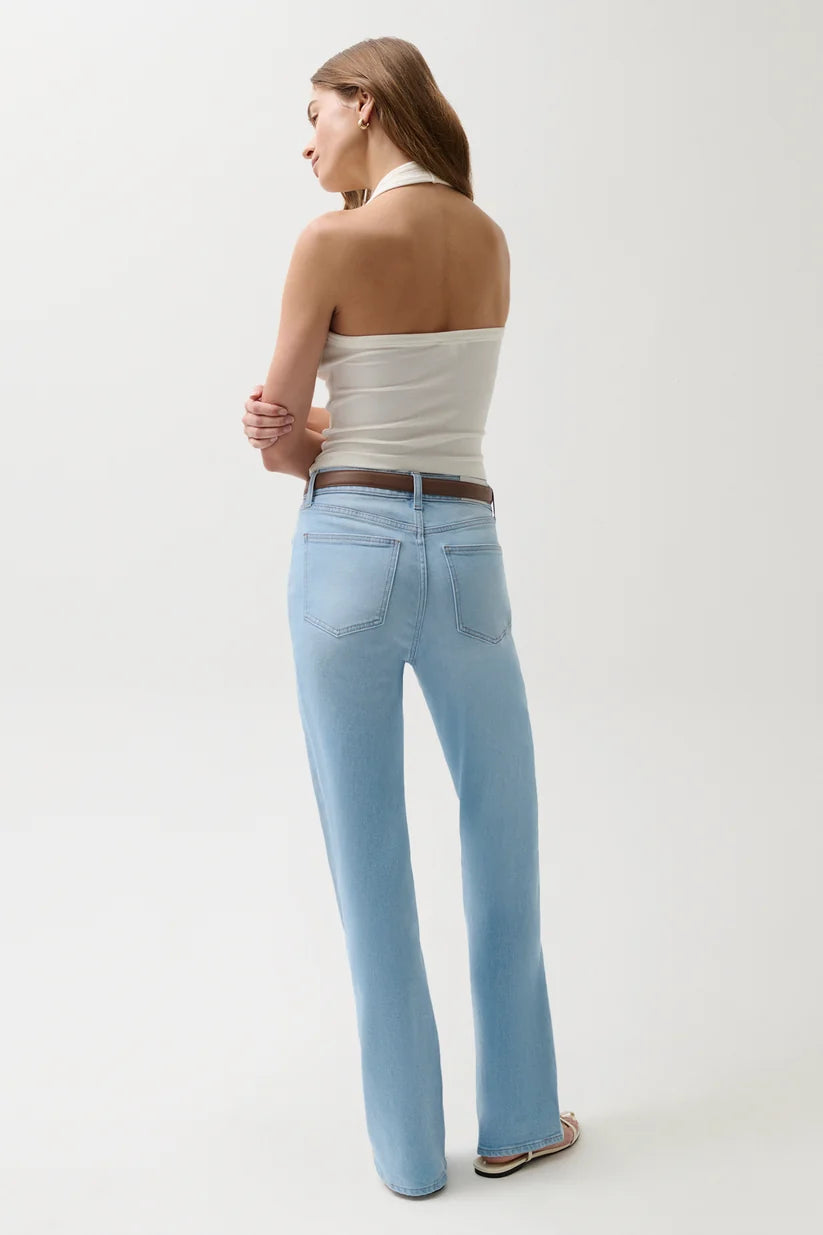 Pistola Evie High Rise Slim Boot Jean Windswept