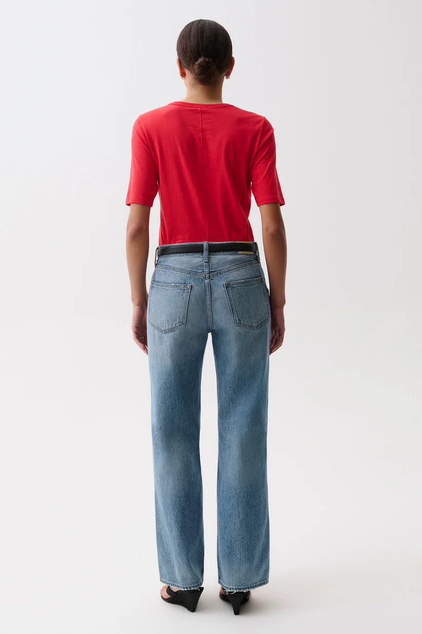Pistola Harlowe Relaxed Baggy Jean: Serpentine Vintage 