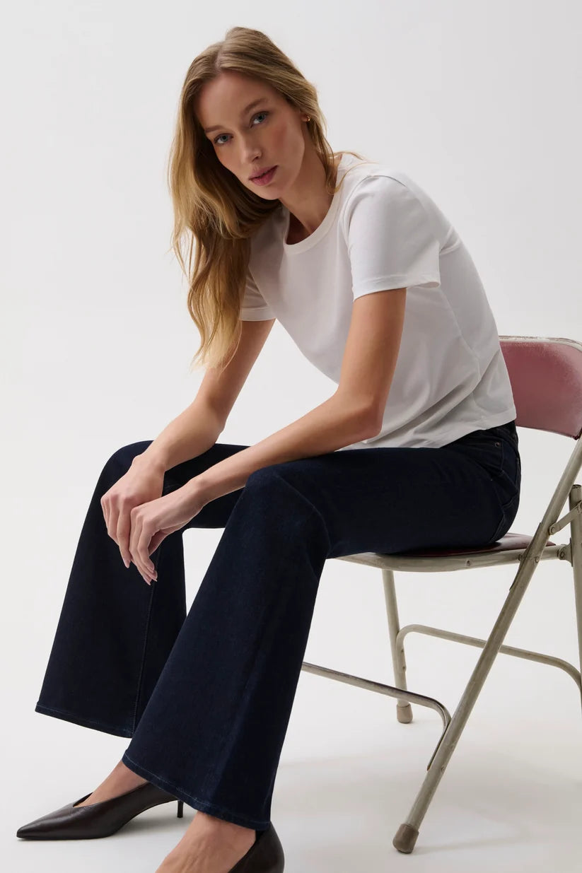 Pistola Kinsley Ultra Flare Leg Jean: Night Flight