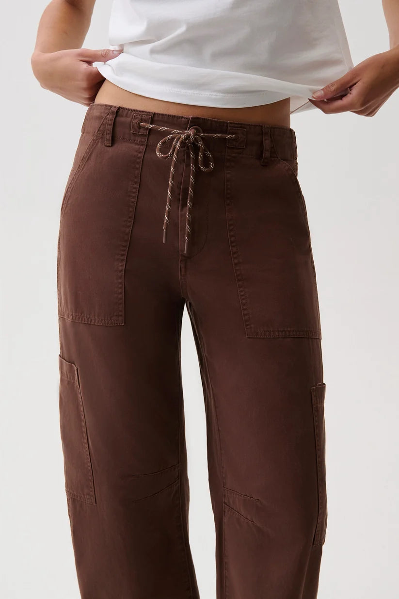 Pistola Sabrina Curved Utility Pant: Lindt 