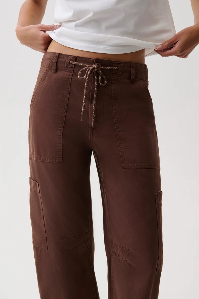 Pistola Sabrina Curved Utility Pant: Lindt 