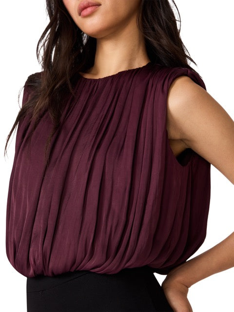 Steve Madden Milana Top Purple Wine