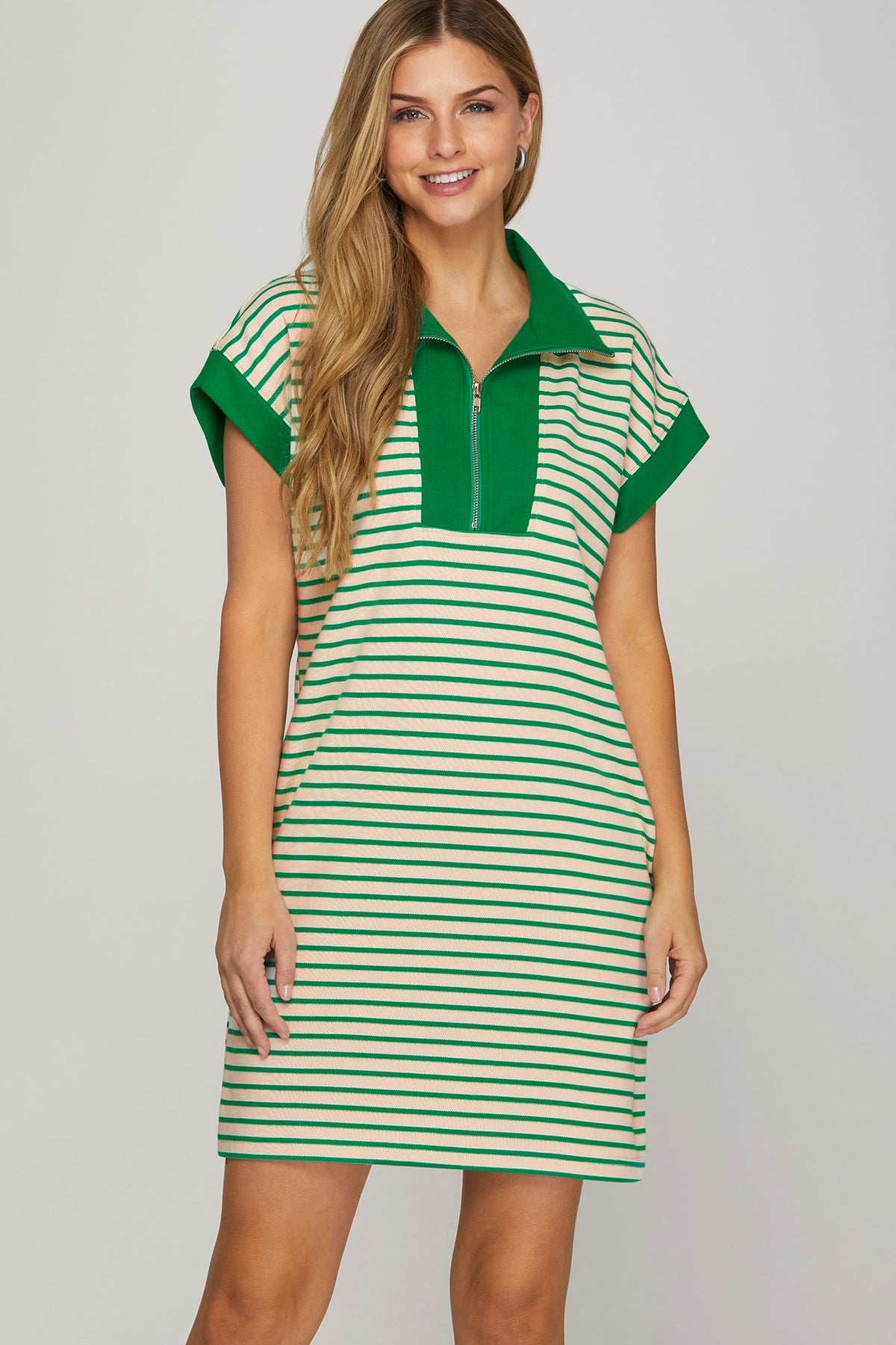 Stripes In Motion Mini Dress