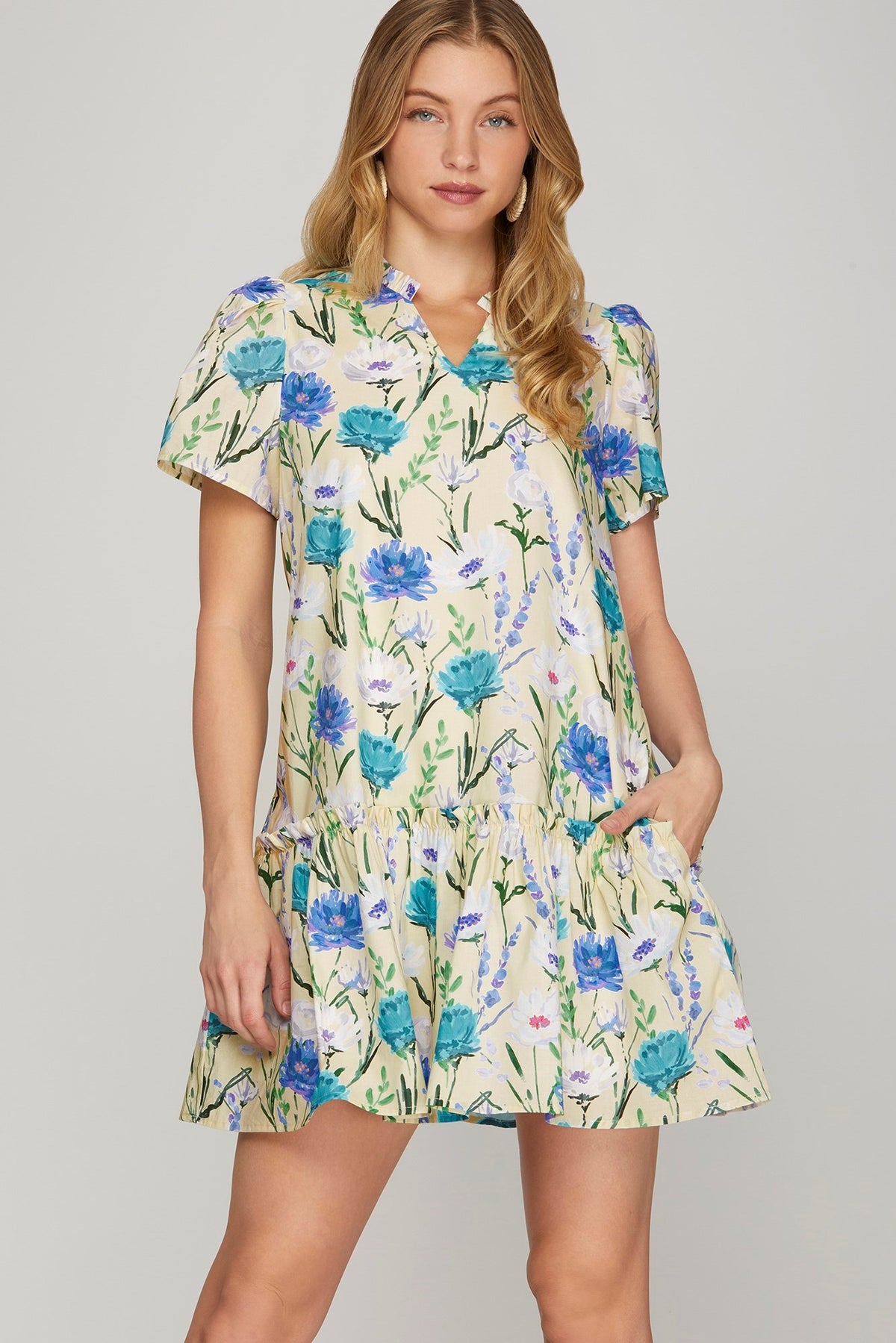 Picking Flowers Mini Dress