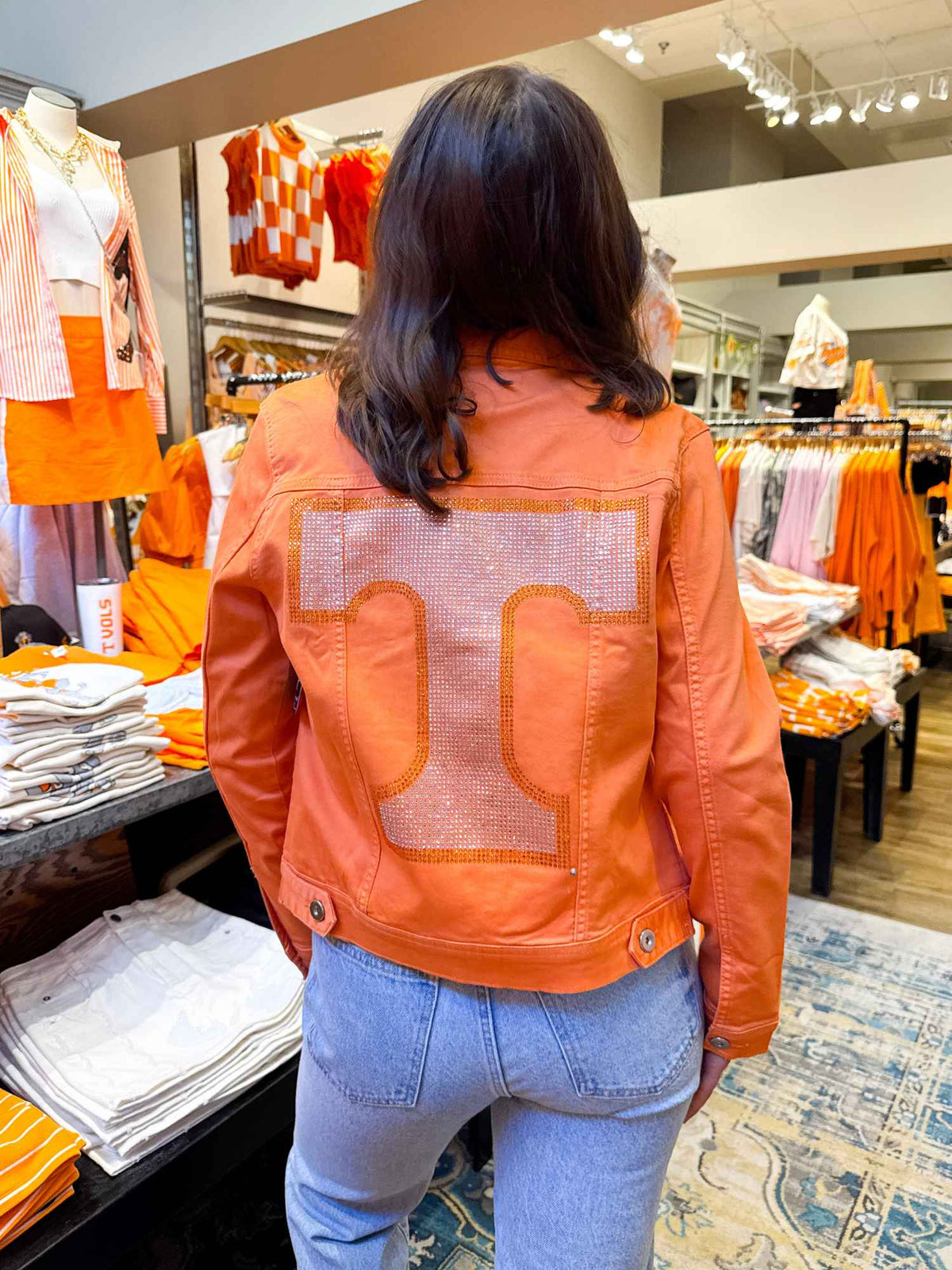 Tennessee Vols Power T Denim Jacket