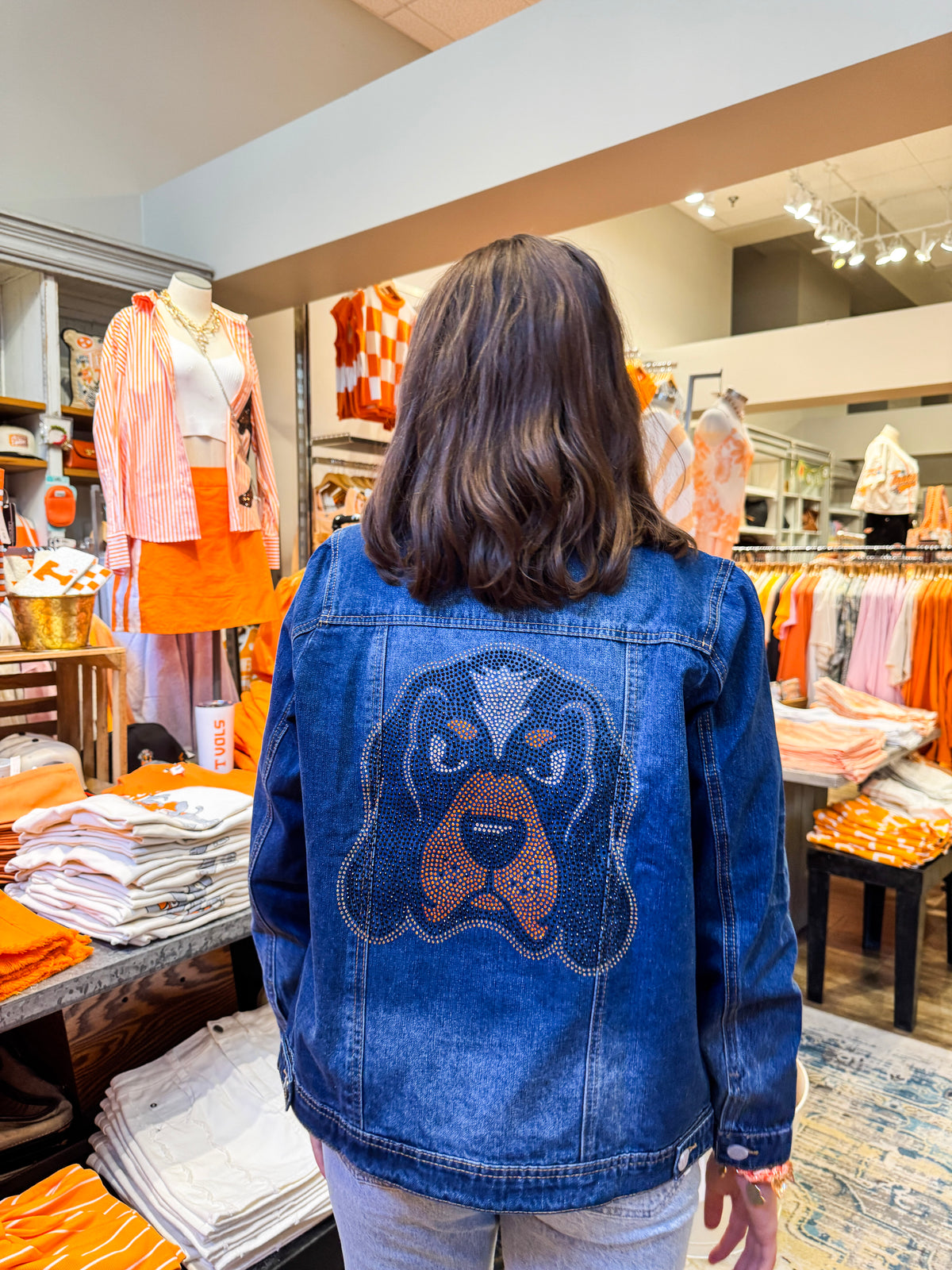 Tennessee Volunteers Smokey Denim Jacket Blue
