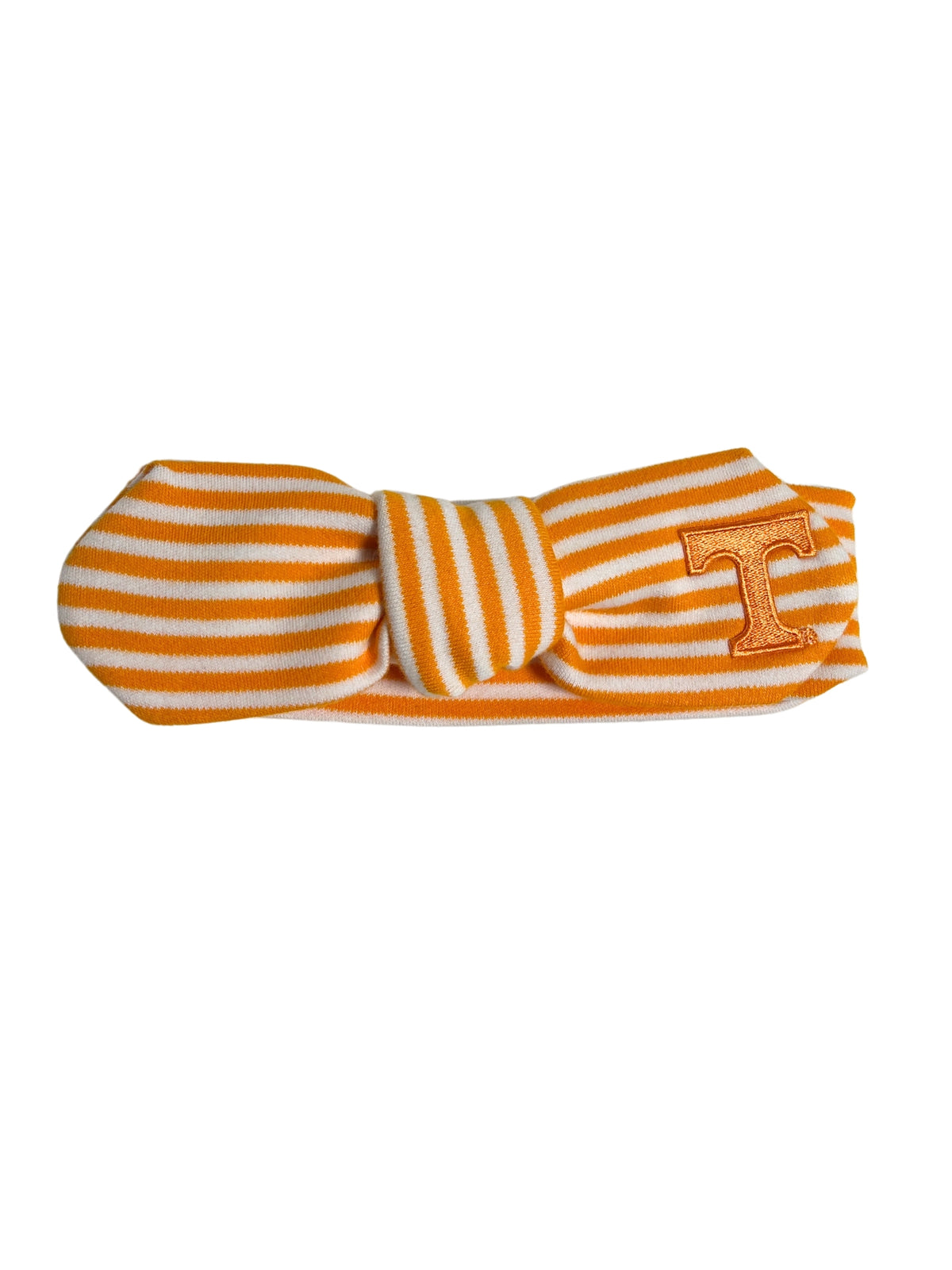 University of Tennessee Newborn Striped Hair Knot