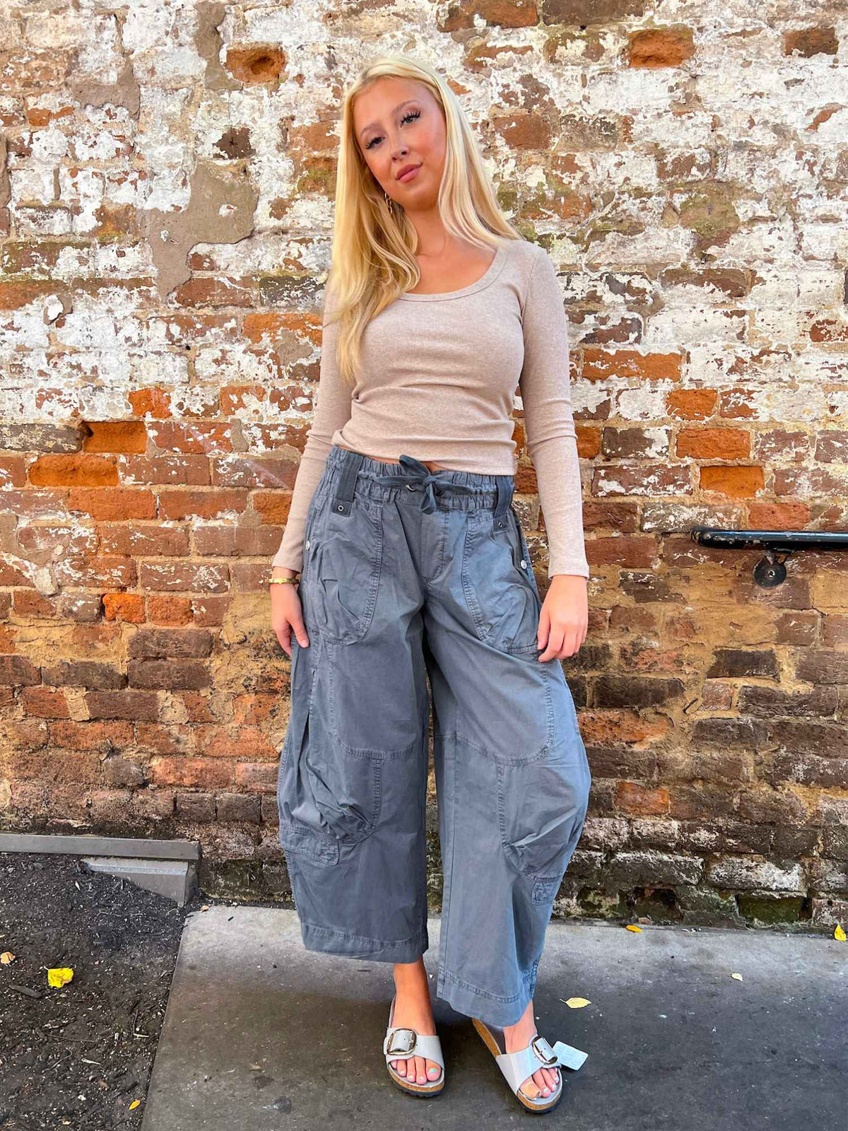 We The Free Onset Pull-On Cargo Pants Steel