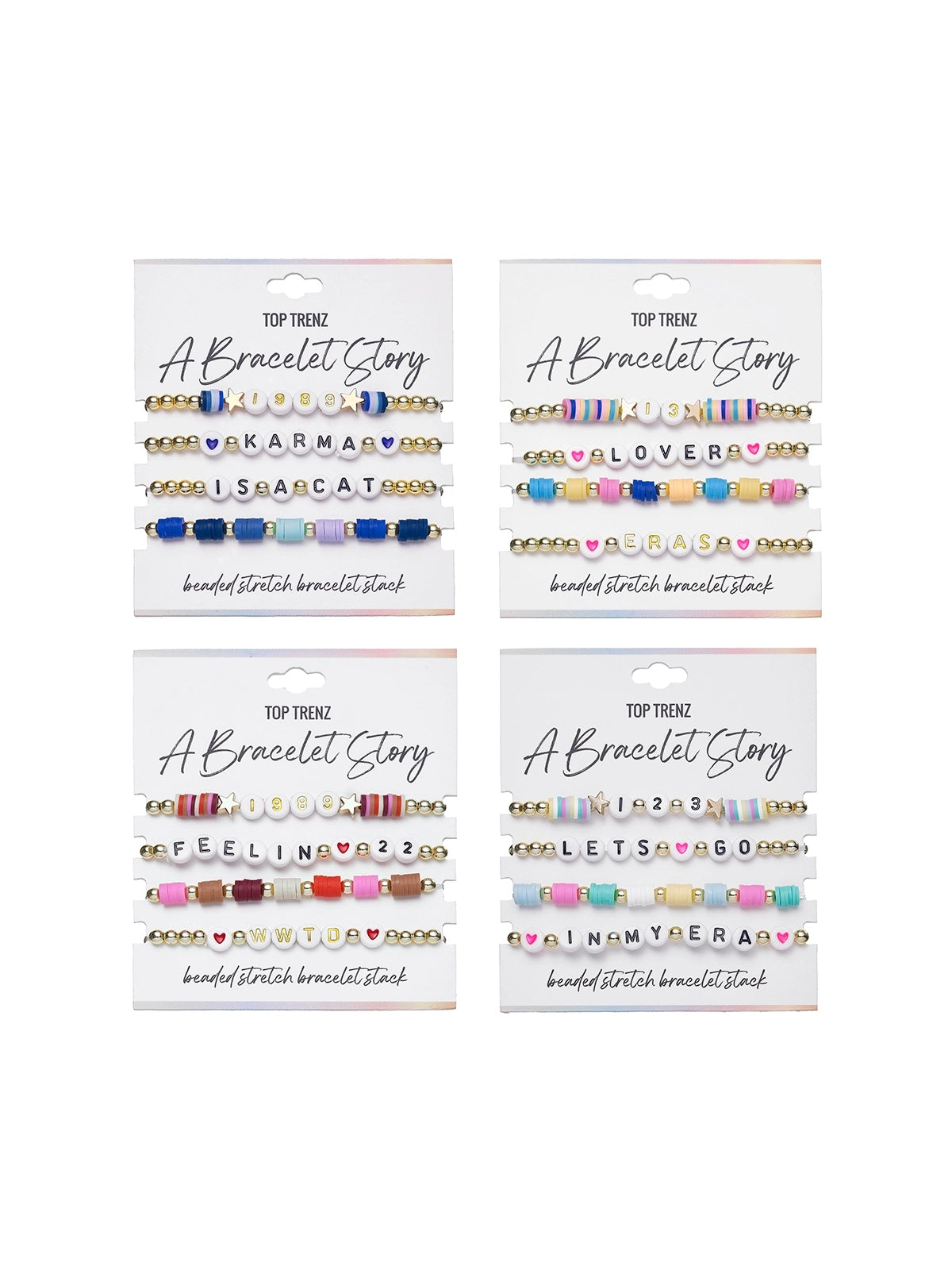 a bracelet story taylor swift eras edition beaded stretch bracelet set