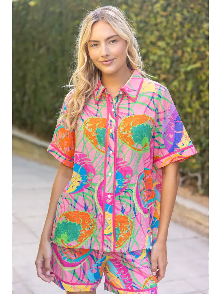 Summer Blooms Top