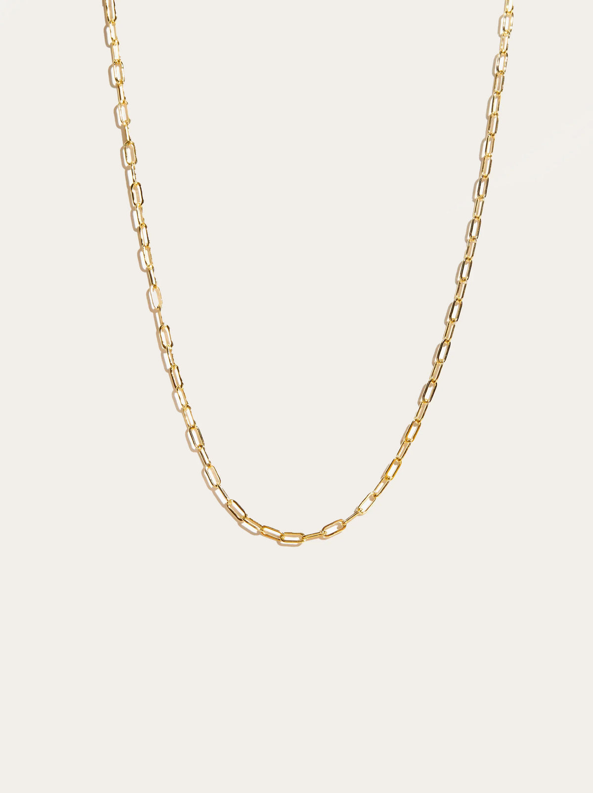 ABLE essential chain link necklace in 14k gold fill