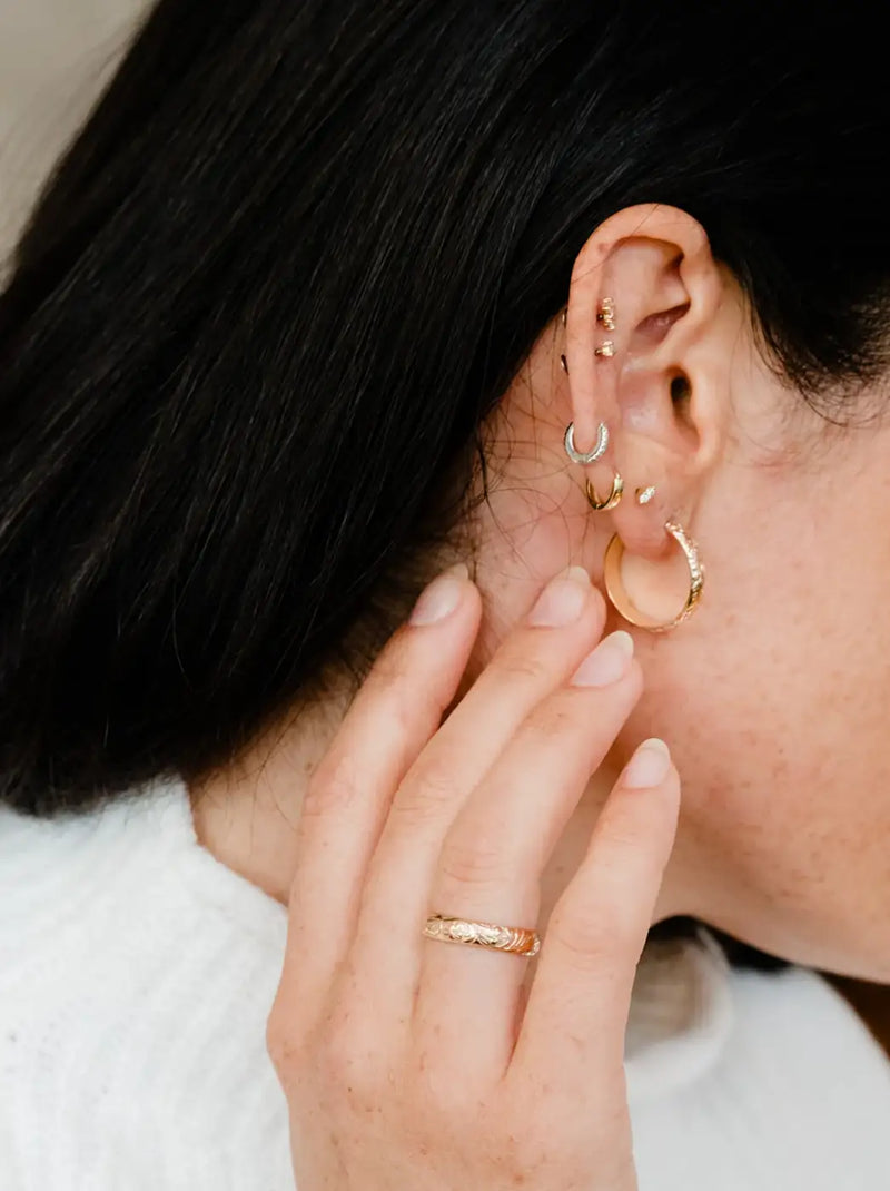 ABLE Gold Filigree RIng