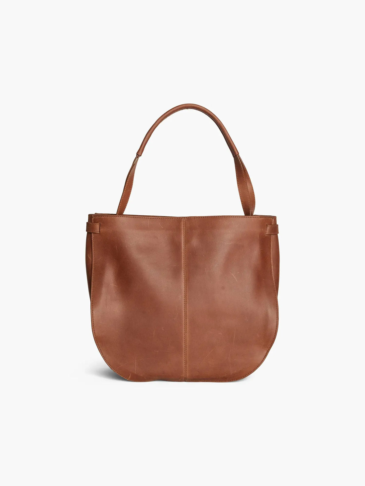 ABLE Nara Leather Tote Bag Whiskey