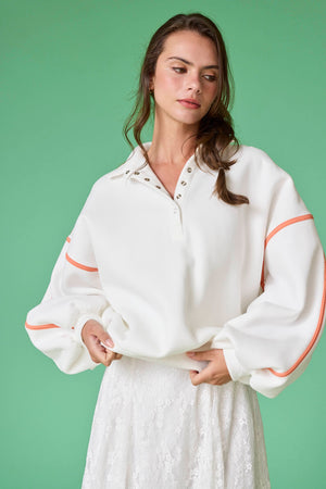 Tennessee Gameday Alexa Piping Pullover