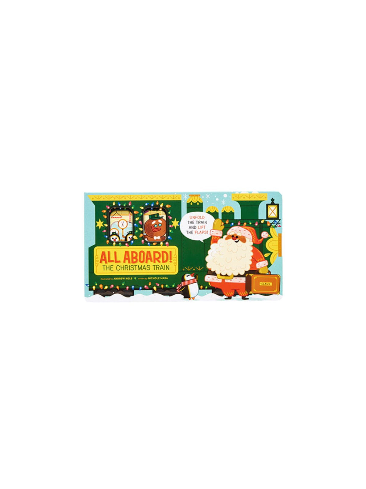 All Aboard: Christmas Train Board Book