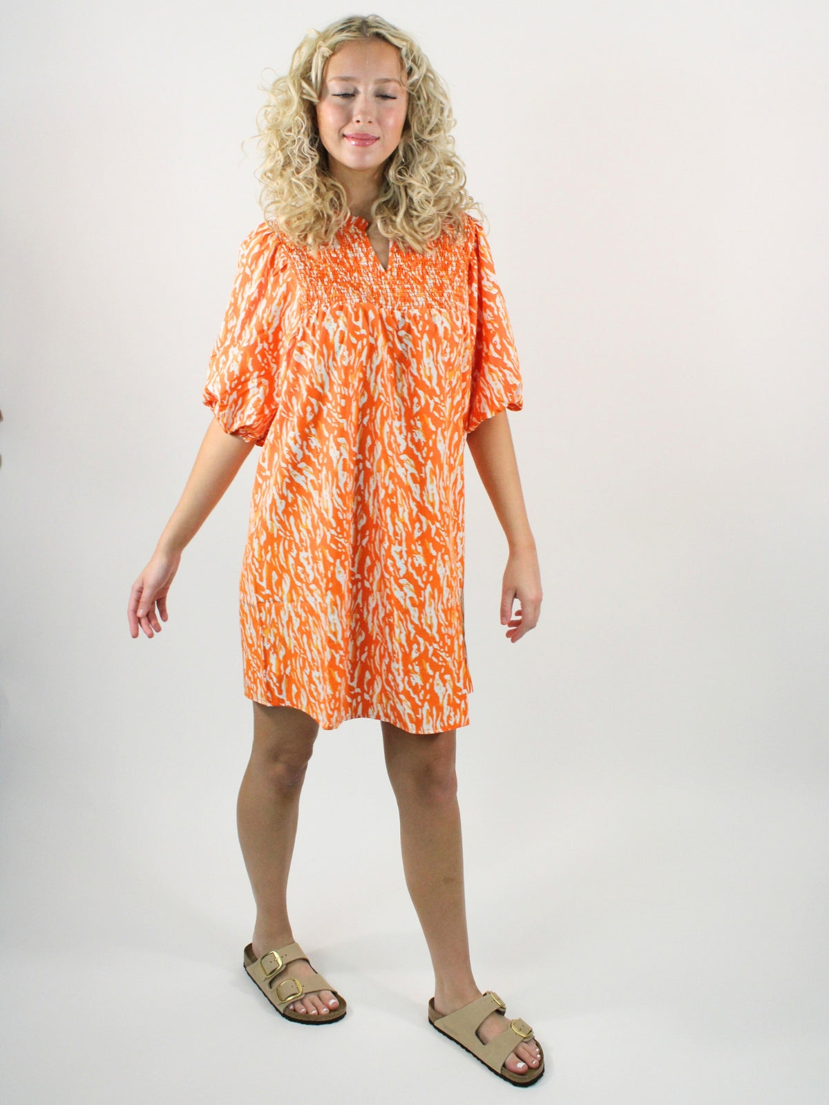 Amelia Tiger Tail Dress 