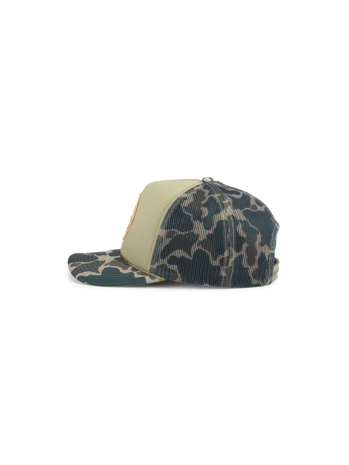 American Needle Mallard Foamy Hat Smokey Bear Olive Camo