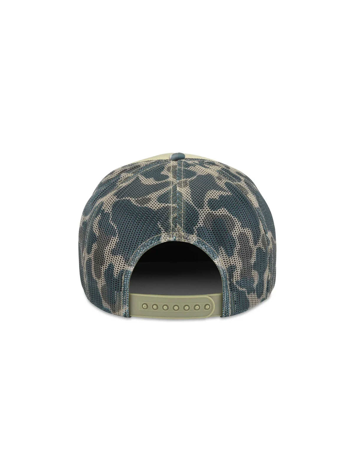 American Needle Mallard Foamy Hat Smokey Bear Olive Camo