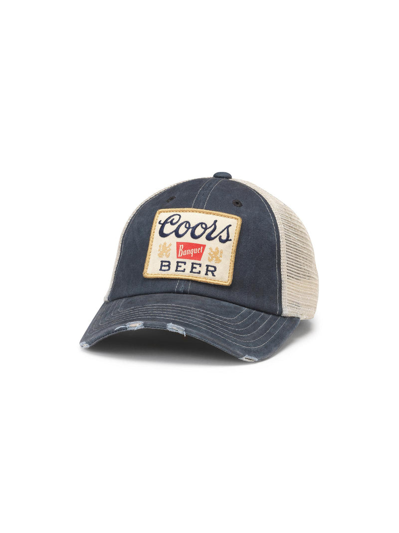 American Needle Orville Hat Coors Banquet Stone Navy
